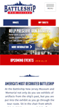 Mobile Screenshot of battleshipnewjersey.org